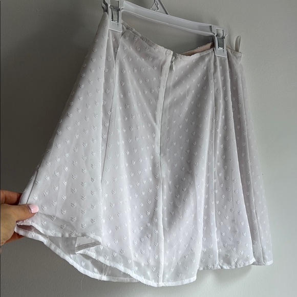 Sunday Best High Waist Elegant White Mini Skirt size 2 - Picture 4 of 5
